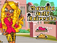 Игра Клодин Вульф в парикмахерской Игра Клодин Вульф в парикмахерской